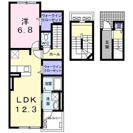 ベラ・ノッテの物件間取画像